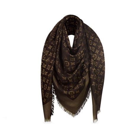 louis vuitton monogram scarf dune|louis vuitton scarf monogram shawl.